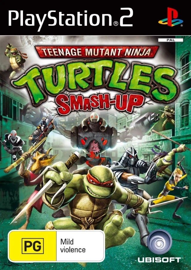 Ubisoft Teenage Mutant Ninja Turtles Smash Up Refurbished PS2 Playstation 2 Game